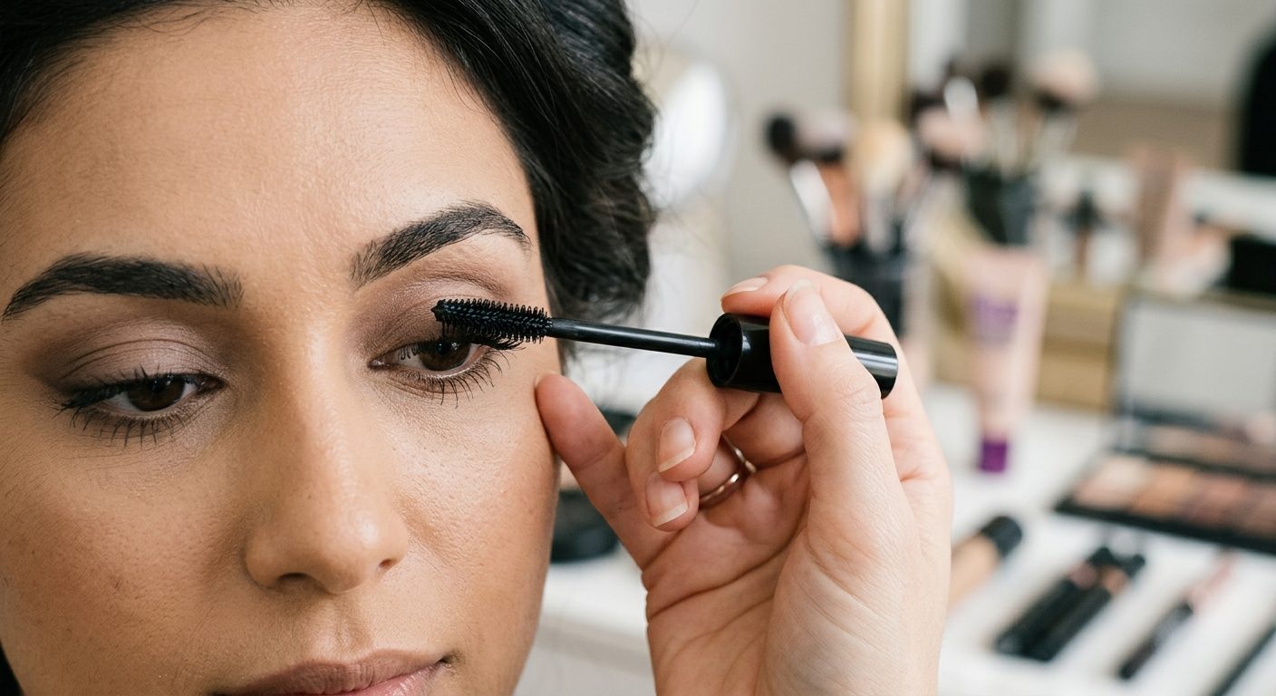 Sådan applicerer du mascara uden klumper - professionel teknik