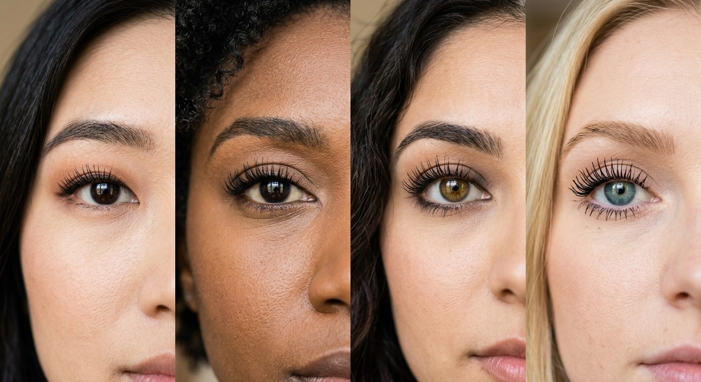 Hvilken mascara passer til dit øjenform - komplet guide
