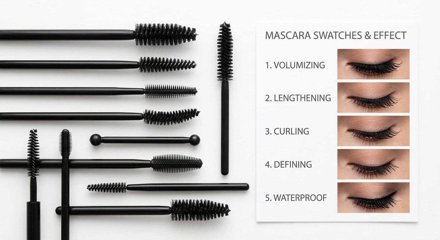 Hvilken mascara passer til dit øjenform - komplet guide