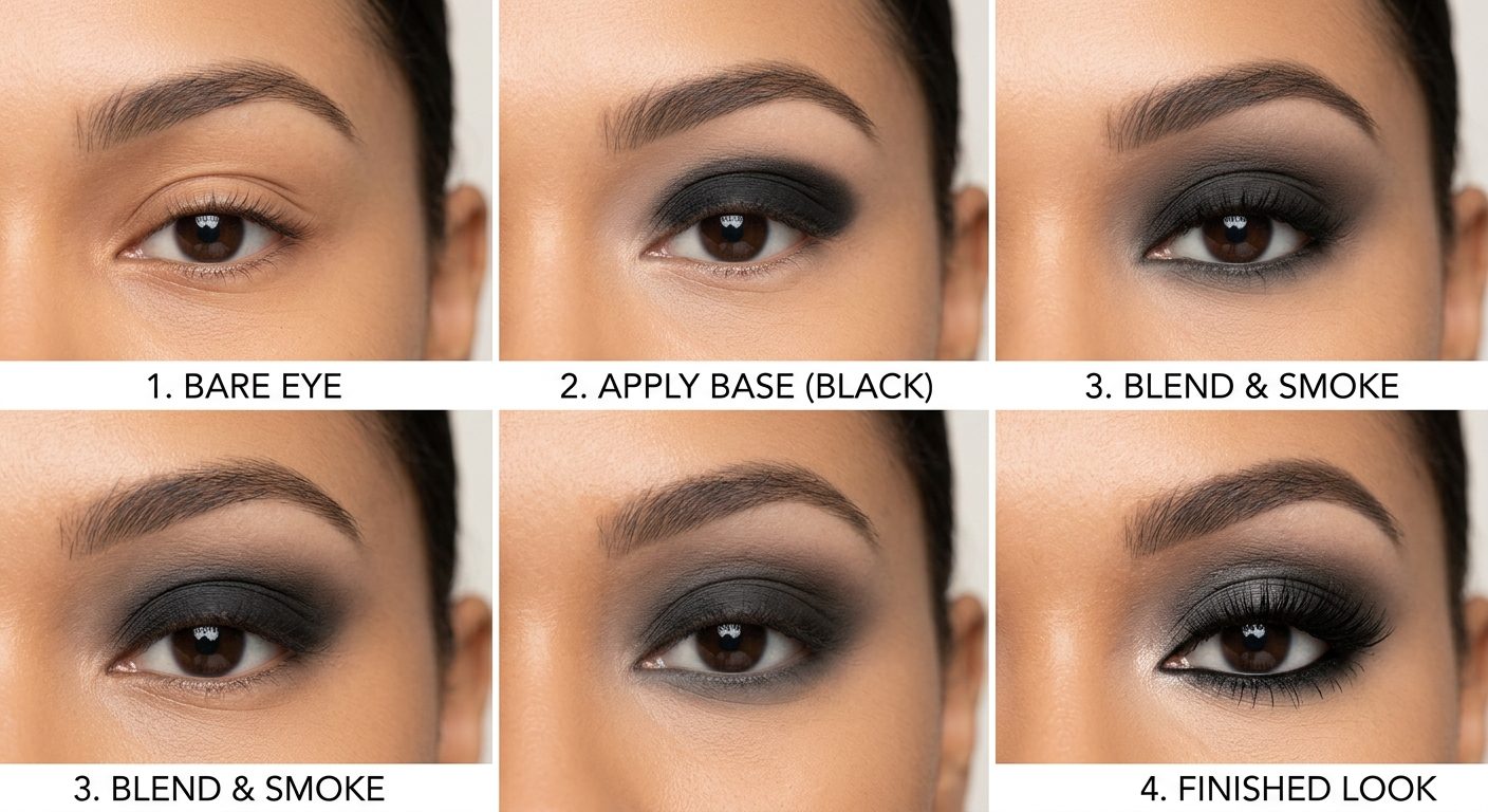 Smokey eyes teknik - fra begynder til ekspert